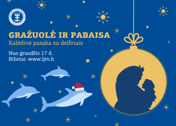 Kalėdinė pasaka su delfinais "Gražuolė ir pabaisa"